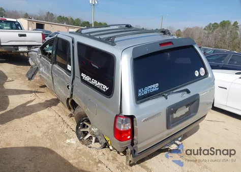 2001 Toyota 4Runner Limited V6 z USA, uszkodzony, nr VIN JT3HN87R010343937